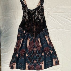 Free people boho trapeze tunic. Size XS but very loose. Easily a small/medium